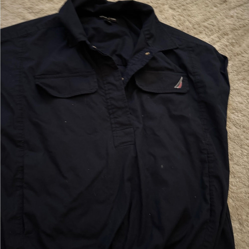 Nautica Jeans Dark Blue Top